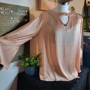 Ellos size 18 pink Curvy Blouse